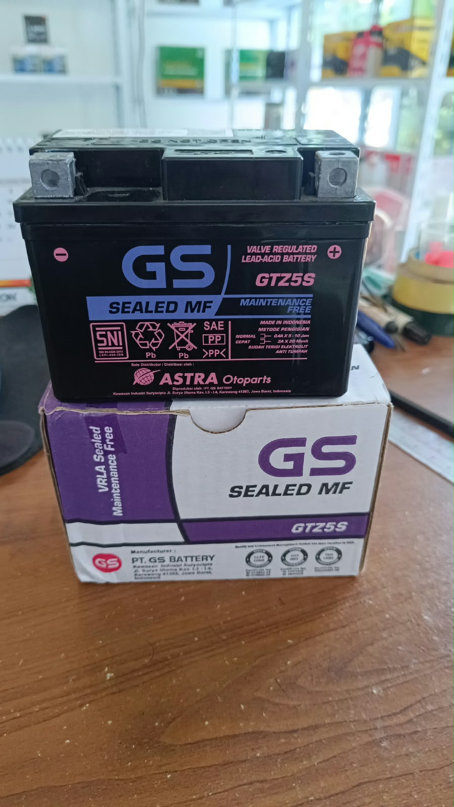 Aki GS GTZ5S